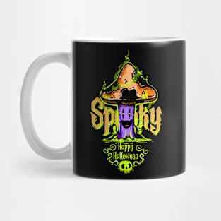 Spooky Halloween Shroom Mug